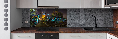 Spatscherm keuken Brug der Geliefden