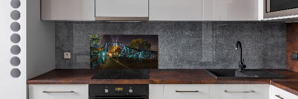 Spatscherm keuken Brug der Geliefden