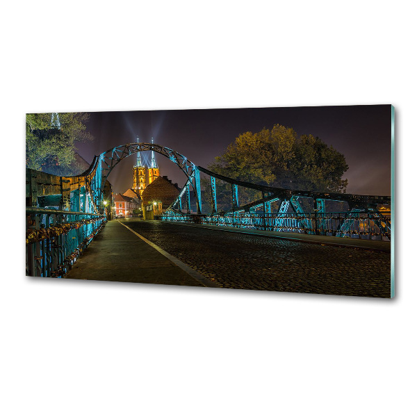 Spatscherm keuken Brug der Geliefden