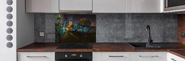 Spatscherm keuken Brug der Geliefden