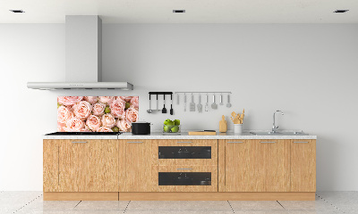 Spatplaat keuken Rozen