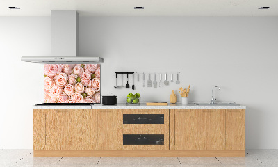 Spatplaat keuken Rozen