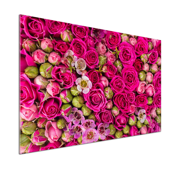 Keuken achterwand Rozen