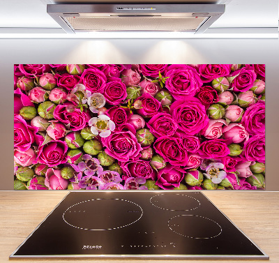 Keuken achterwand Rozen