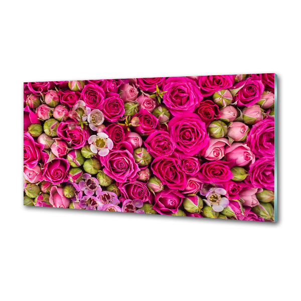 Keuken achterwand Rozen