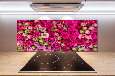 Keuken achterwand Rozen