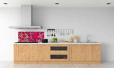 Keuken achterwand Rozen