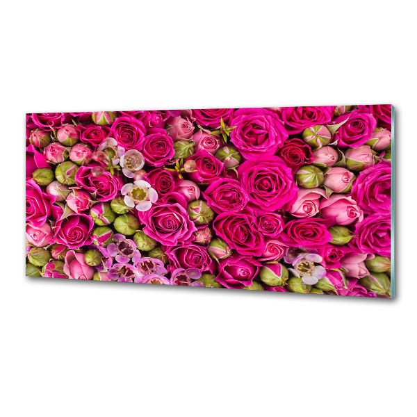 Keuken achterwand Rozen