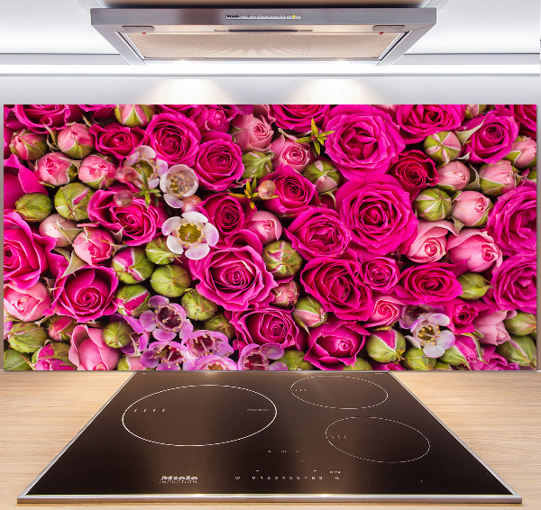 Keuken achterwand Rozen