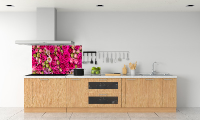 Keuken achterwand Rozen