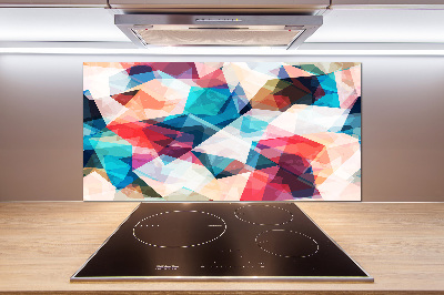 Spatscherm keuken Abstracte mozaïek