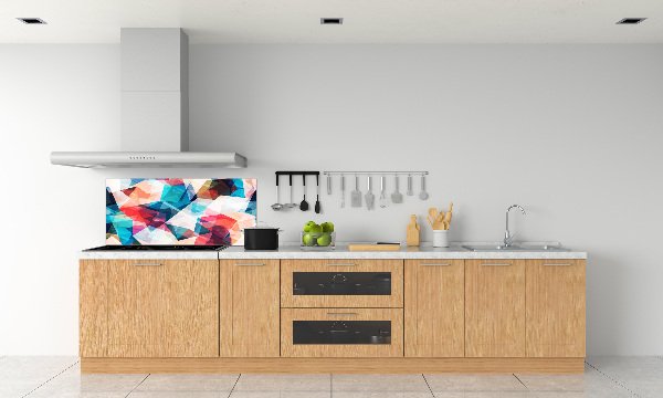 Spatscherm keuken Abstracte mozaïek