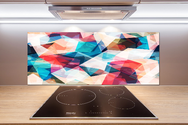 Spatscherm keuken Abstracte mozaïek
