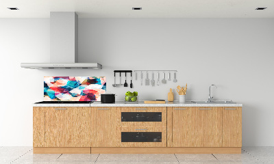 Spatscherm keuken Abstracte mozaïek