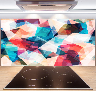 Spatscherm keuken Abstracte mozaïek