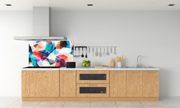 Spatscherm keuken Abstracte mozaïek