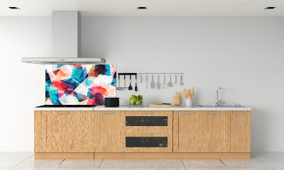 Spatscherm keuken Abstracte mozaïek