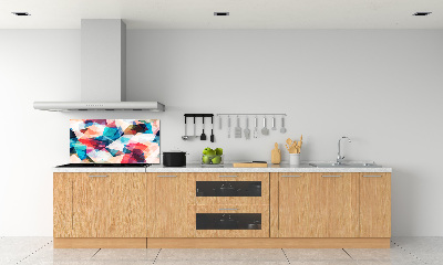 Spatscherm keuken Abstracte mozaïek