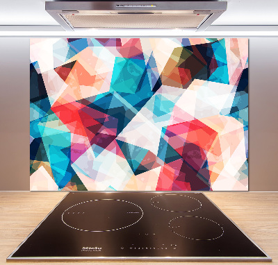 Spatscherm keuken Abstracte mozaïek
