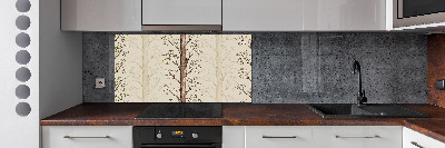 Spatplaat keuken Bomen