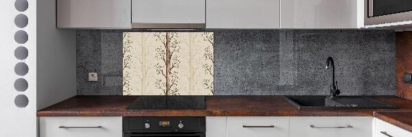 Spatplaat keuken Bomen