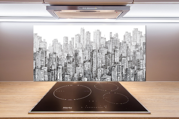 Panel do kuchni Drapacze chmur