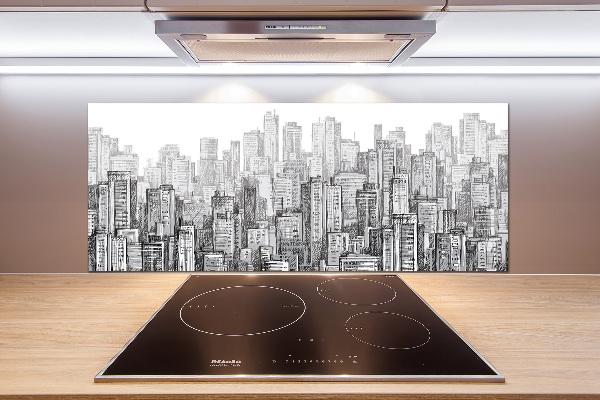 Panel do kuchni Drapacze chmur