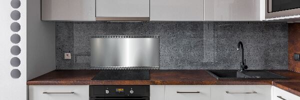 Spatplaat keuken Metalen achtergrond