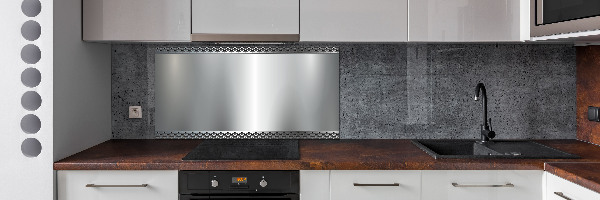 Spatplaat keuken Metalen achtergrond