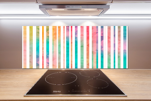 Keuken achterwand Regenboogstrepen