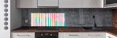 Keuken achterwand Regenboogstrepen