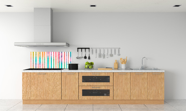 Keuken achterwand Regenboogstrepen