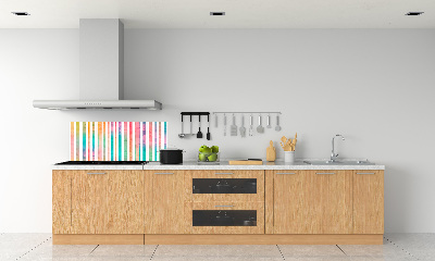 Keuken achterwand Regenboogstrepen