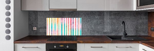 Keuken achterwand Regenboogstrepen