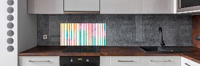 Keuken achterwand Regenboogstrepen