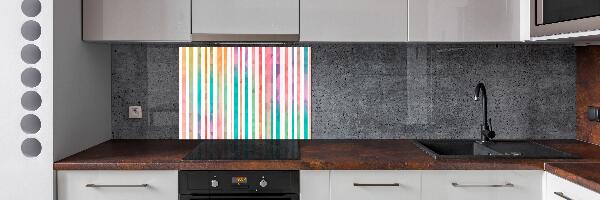 Keuken achterwand Regenboogstrepen