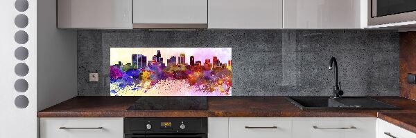 Achterwand keuken De kleuren van Los Angeles