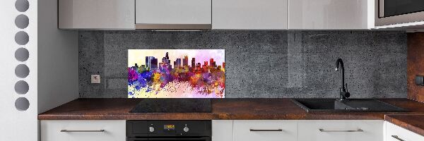 Achterwand keuken De kleuren van Los Angeles