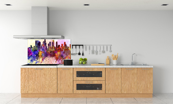 Achterwand keuken De kleuren van Los Angeles