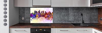 Achterwand keuken De kleuren van Los Angeles