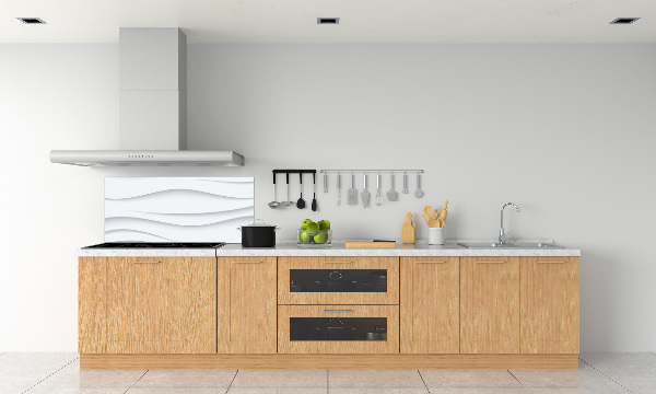 Achterwand keuken Abstracte golven