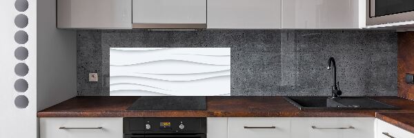 Achterwand keuken Abstracte golven