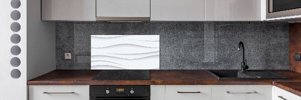 Achterwand keuken Abstracte golven