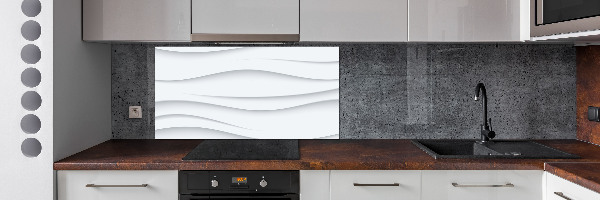 Achterwand keuken Abstracte golven