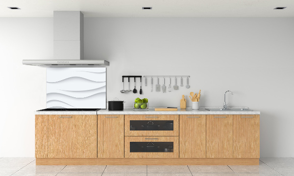 Achterwand keuken Abstracte golven