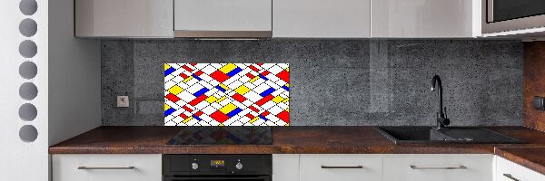 Spatplaat keuken Abstractie