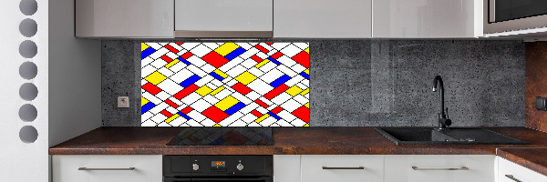 Spatplaat keuken Abstractie