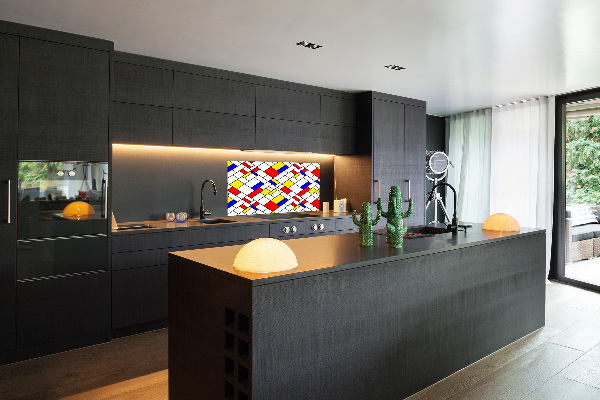 Spatplaat keuken Abstractie
