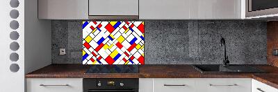 Spatplaat keuken Abstractie