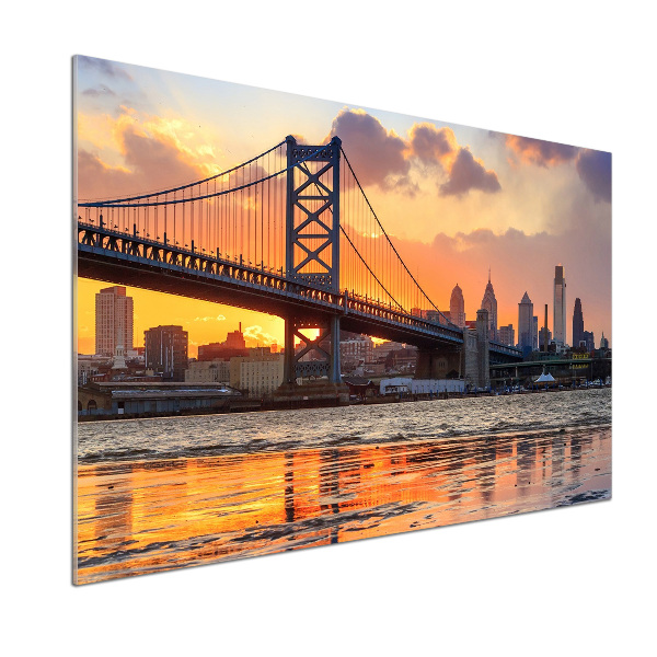 Keuken achterwand Philadelphia-brug